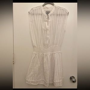 Rails white linen dress